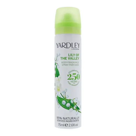 Yardley, Lily Of The Valley, Scented Spray, For Women, 75 ml
