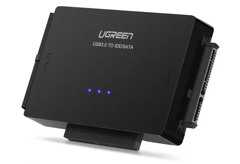 UGREEN USB 3.0 Adapter for hard disk SATA, 3.5, 2.5 