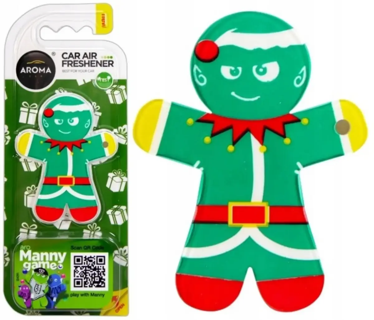 Aroma Car, Xmas Elf, Forest, Car Air Freshener