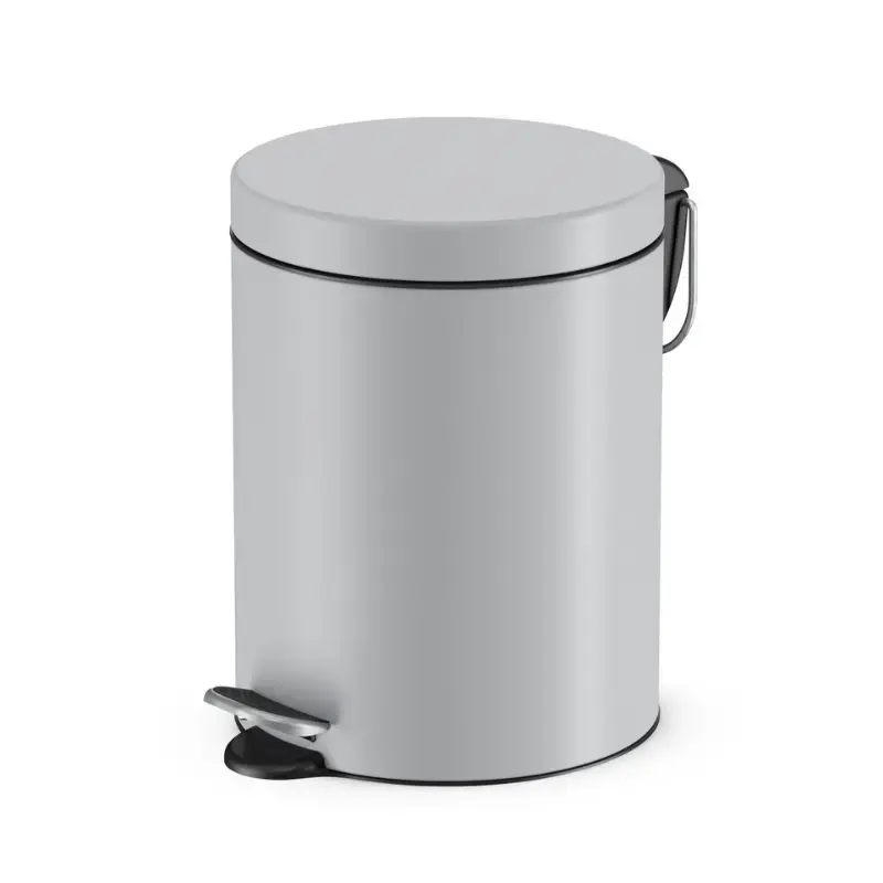 Atkritumu tvertne ar pedāli Selekta S / 5L / matēti pelēka