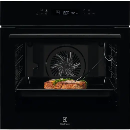 Electrolux iebūv. cepeškrāsns, melna