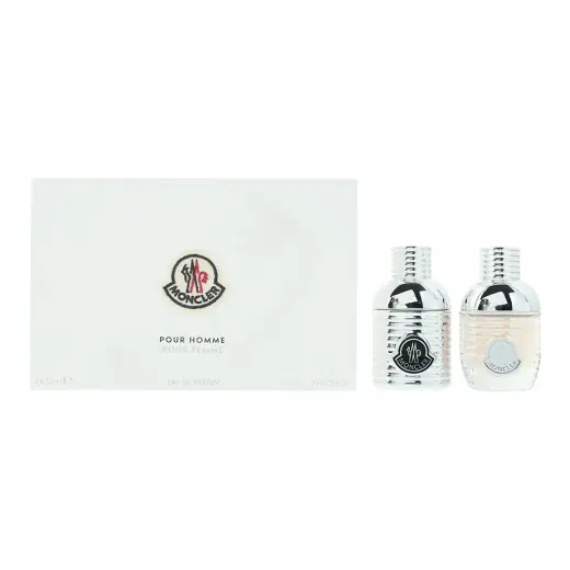 Set Moncler: Pour Homme, Eau De Parfum, For Men, 7.5 ml *Miniature + Pour Femme, Eau De Parfum, For Women, 7.5 ml *Miniature