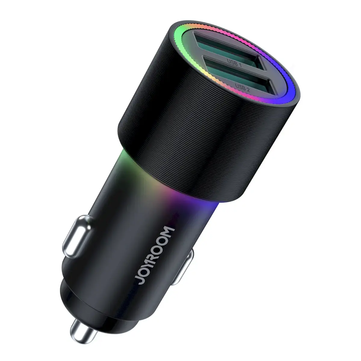 Joyroom JR-CL10 auto lādētājs | 24W | USB-A | melns