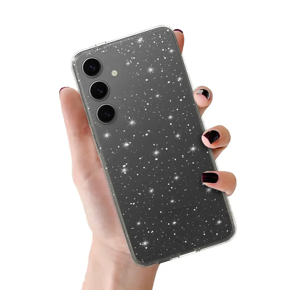 Crystal Glitter Case for Samsung Galaxy M34 5G Silver