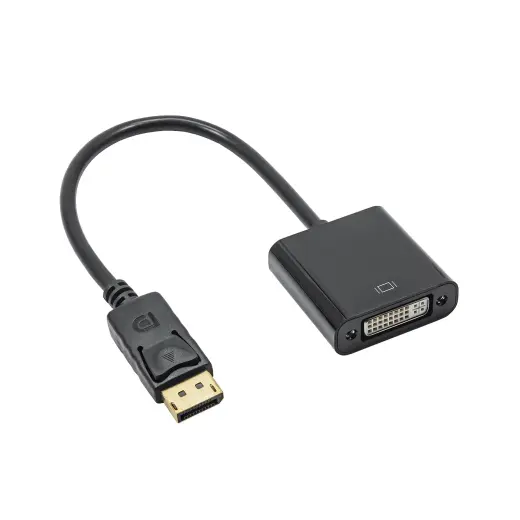 Converter adapter with cable Akyga AK-AD-58 DisplayPort (m) | DVI 24+5 (f) 20cm