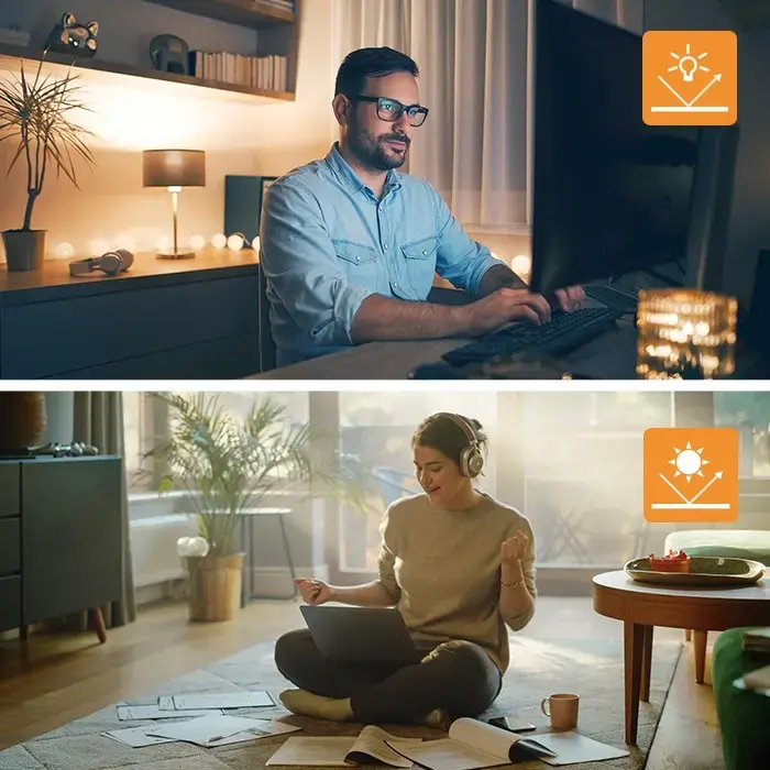 Qoltec Privacy filter 23.8" | 16:9 | Eye protection | Panoramic