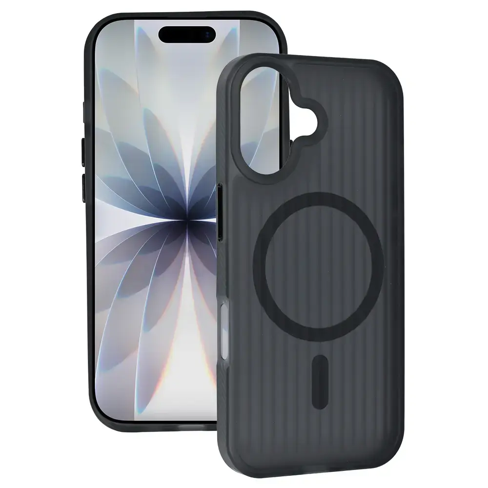 Tel Protect Twist maciņš ar MagSafe atbalstu telefonam iPhone 17 Pro melns