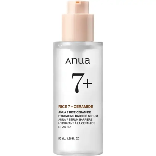 Anua, Rice 7+, Ceramide, Hydrating, Serum, For Face, 50 ml