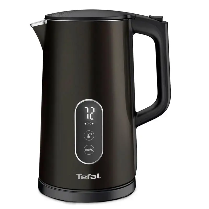 TEFAL Digital tējkanna, 1,7L, 1800 W, pelēka