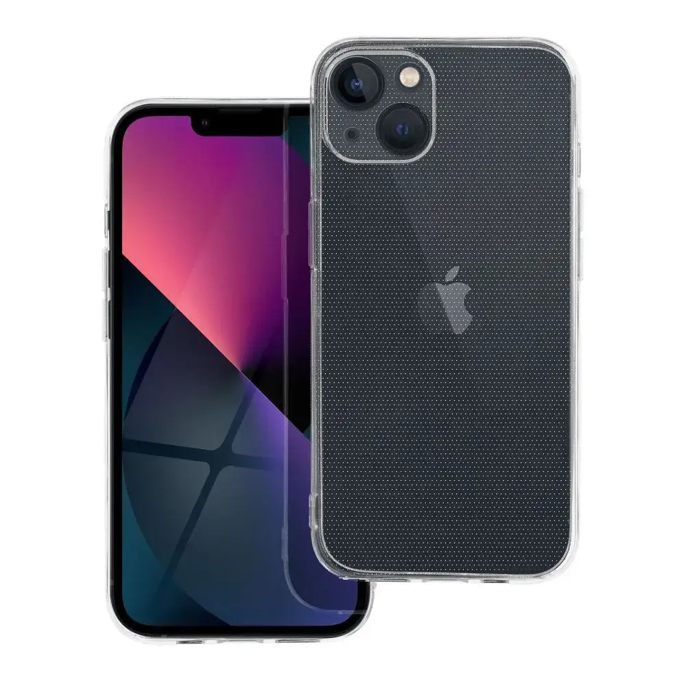 CLEAR 2 mm maciņš telefonam iPhone 13 caurspīdīgs