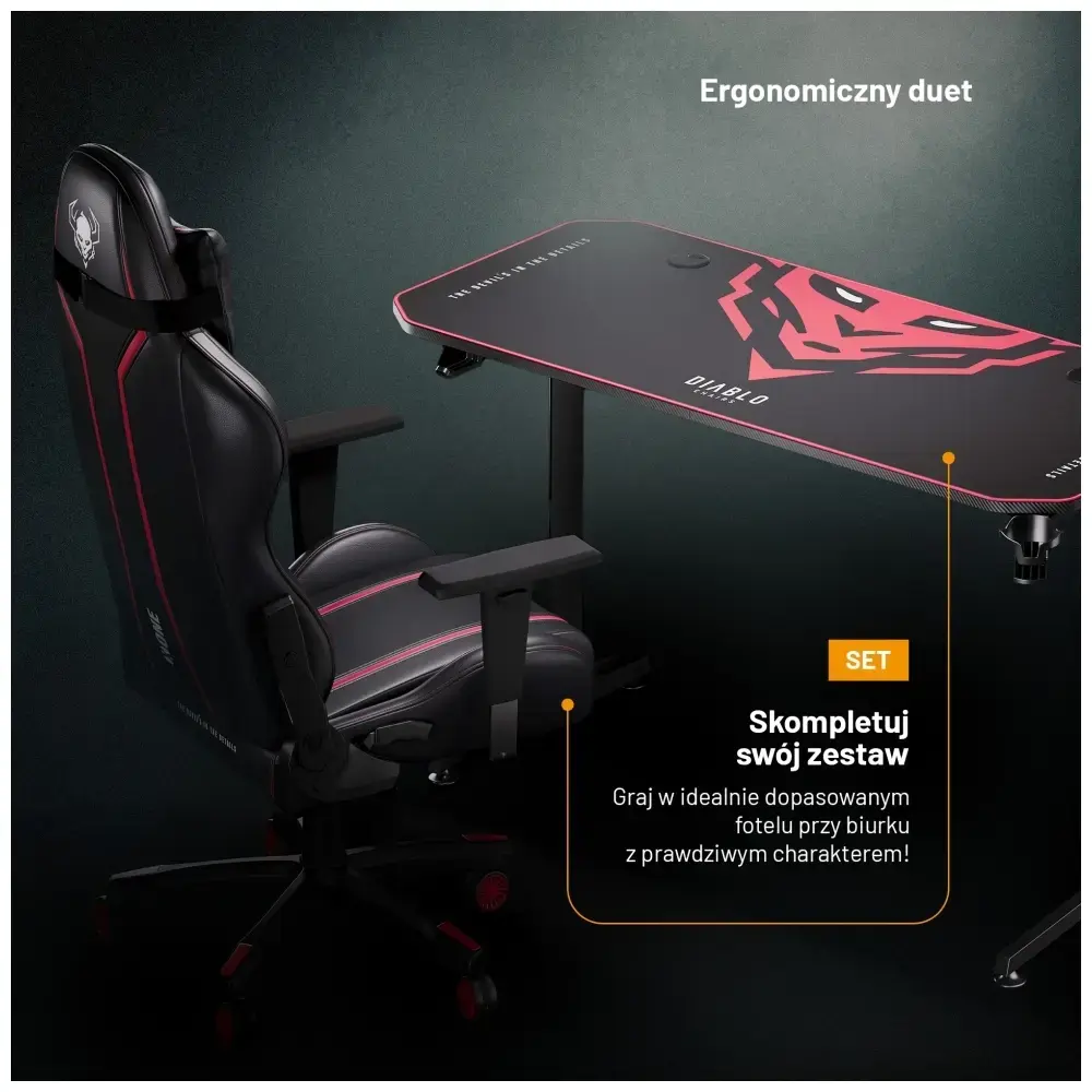 Gaming desk Diablo Chairs X-Mate 1400