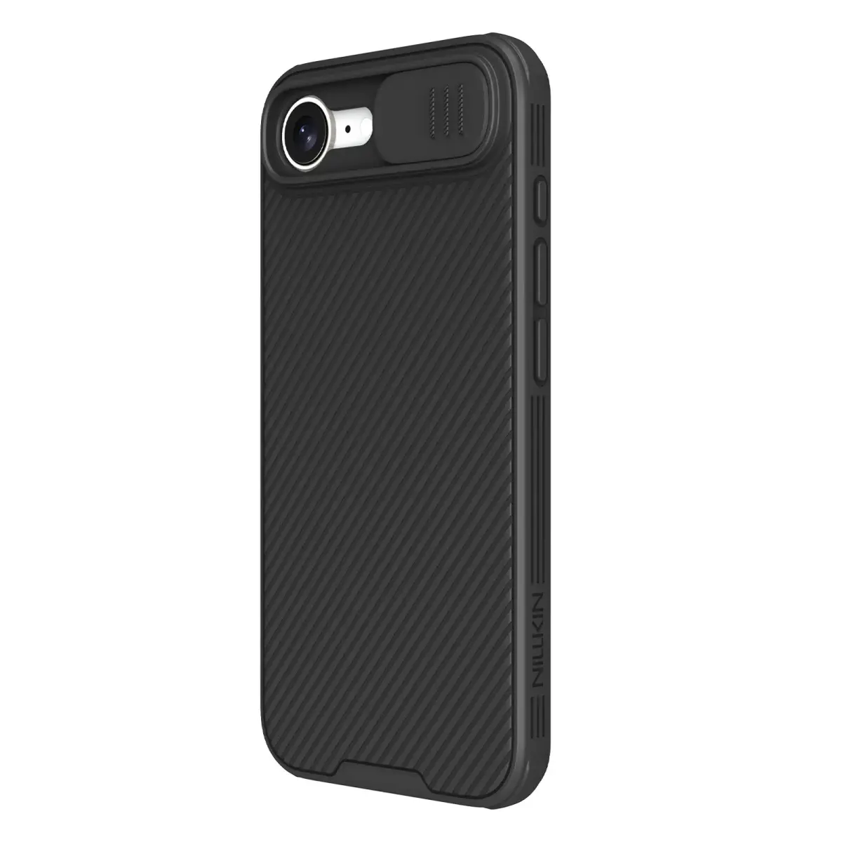 Nillkin CamShield PRO Magnetic Hard telefona maciņš priekš iPhone 16e melns (ar kameras aizsargu)
