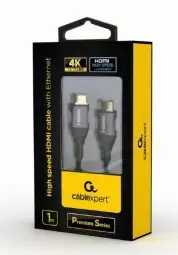 Gembird Premium Series HDMI Male - HDMI Male 3m Stylish Metal 4K