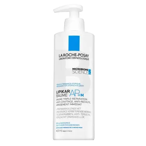 La Roche-Posay Lipikar Barojošs barojošs balzams Baume AP+ M Lipīdu atjaunojošs ķermeņa balzams 400 ml