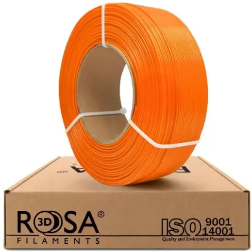Filament PLA Orange 1.75mm 1kg refill Rosa3D