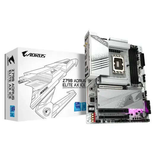 AORUS Z790 ELITE AX ICE - motherboard - ATX - LGA1700 Socket - Z790