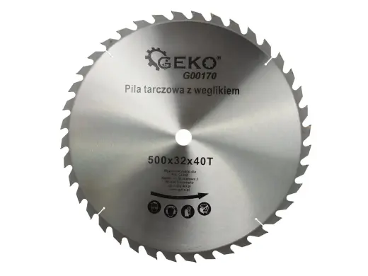 TCT ketassae tera puidule 500x32x40T