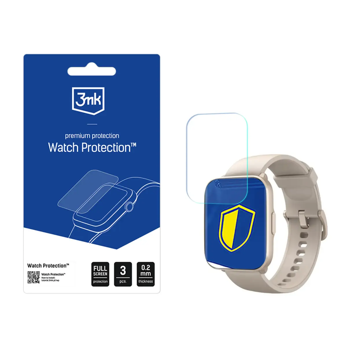 3mk Protection screen protector film for Mibro Watch C2