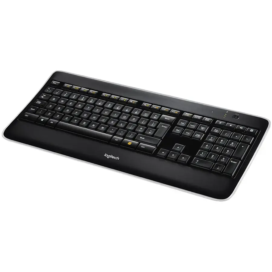 LOGITECH K800 Wireless Illuminated Keyboard - BLACK - US INT'L - EER
