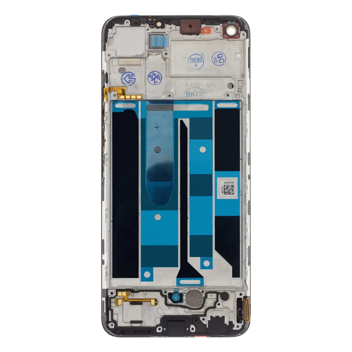 LCD Display + Touch Unit + Front Cover for Realme 8 (TFT)