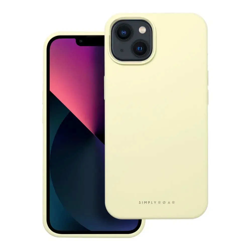 ROAR CLOUD SKIN maciņš telefonam iPhone 13 dzeltens