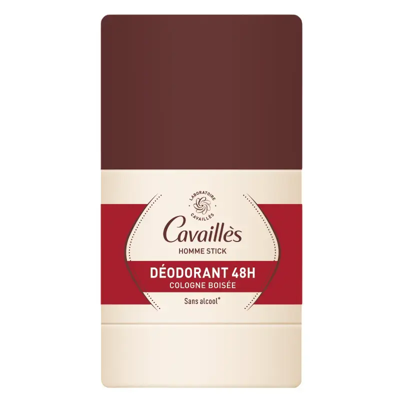 Roge Cavailles , Cologne Boisee, 48h Protection, Deodorant Stick, For Men, 50 ml
