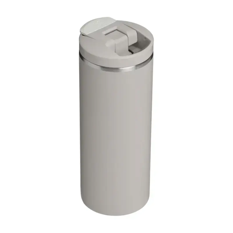 Termokrūze The Transit Fliptop Mug 0,35L gaiši pelēka
