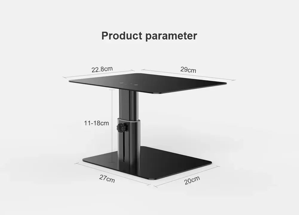Nillkin HighDesk Adjustable Monitor Stand Silver