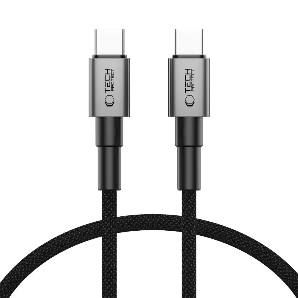 Tech-Protect Ultraboost DNA data transfer and charging cable | USB-C | 100W | 0.25m | gray
