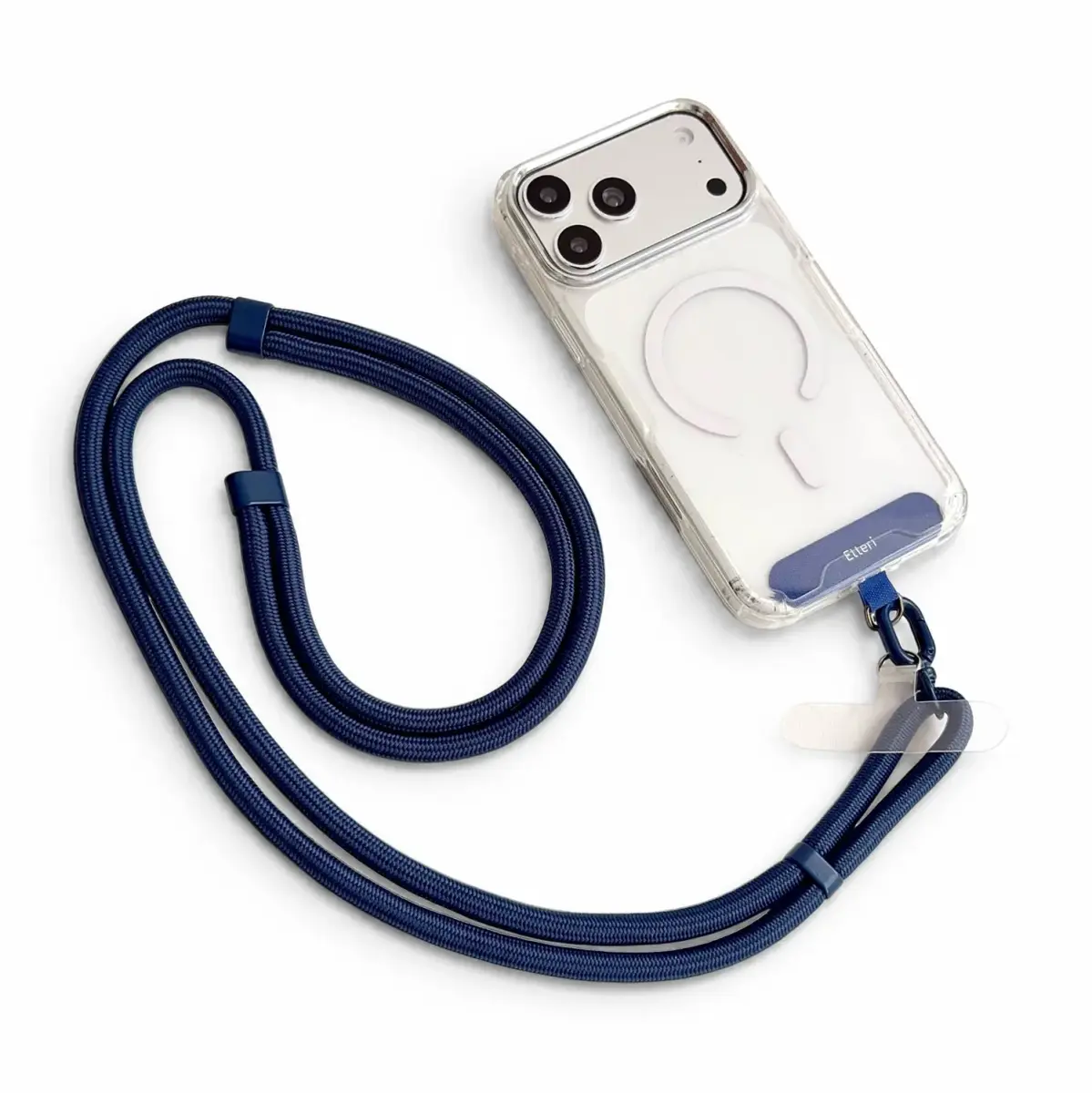 Etteri universal neck lanyard for phones dark blue