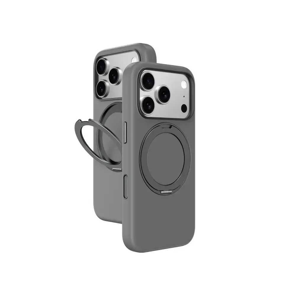 AmazingThing Cloudie iPhone 17 Pro Max Case with Stand - Gray