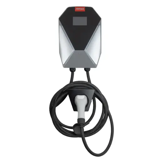 Wall-mounted EV Charger three-phase 22kW 32A 400V AMIO-04843