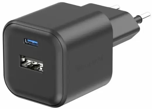 Swissten Tīkla Lādētājs GaN USB-C 35W PD | USB-A 27W QC