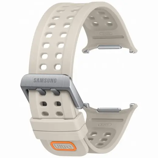 Samsung Marine išmaniojo laikrodžio dirželis Galaxy Watch Ultra 2 | silikoninis | rudas
