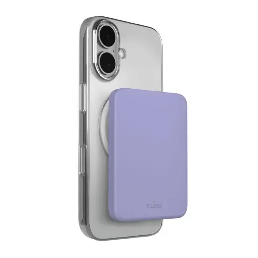 Puro Slim Power Mag väline akupank (powerbank) | 4 200 mAh | USB-C, MagSafe | lilla