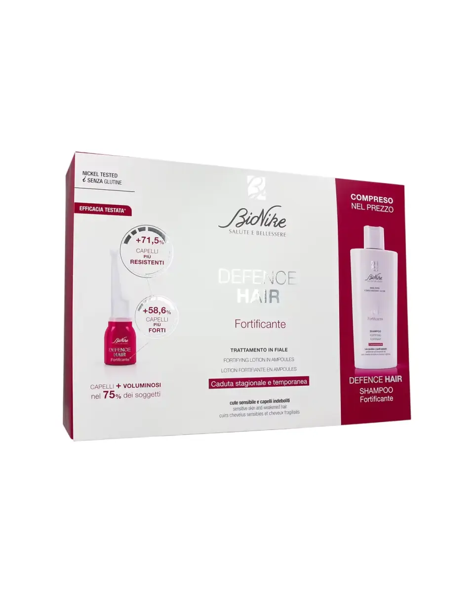 BioNike Set: Defence Hair Shampoo, Fortifying