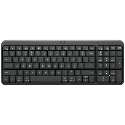 LOGITECH K250 - GRAPHITE - CZE-SKY - 2.4GHZ/BT - INTNL-973