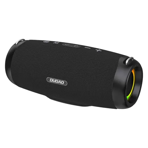 Dudao Y21Pro Wireless Speaker with RGB Backlight Bluetooth 5.3 - Black