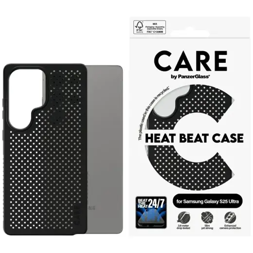 Etui CARE by PanzerGlass Feature do       Samsung Galaxy S25 Ultra heat beat
