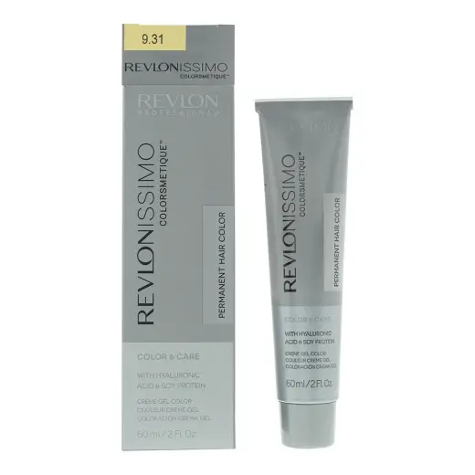 Revlon, Colorsmetique, Permanent Hair Dye, 9.31 Very Light Beige Blonde, 60 ml