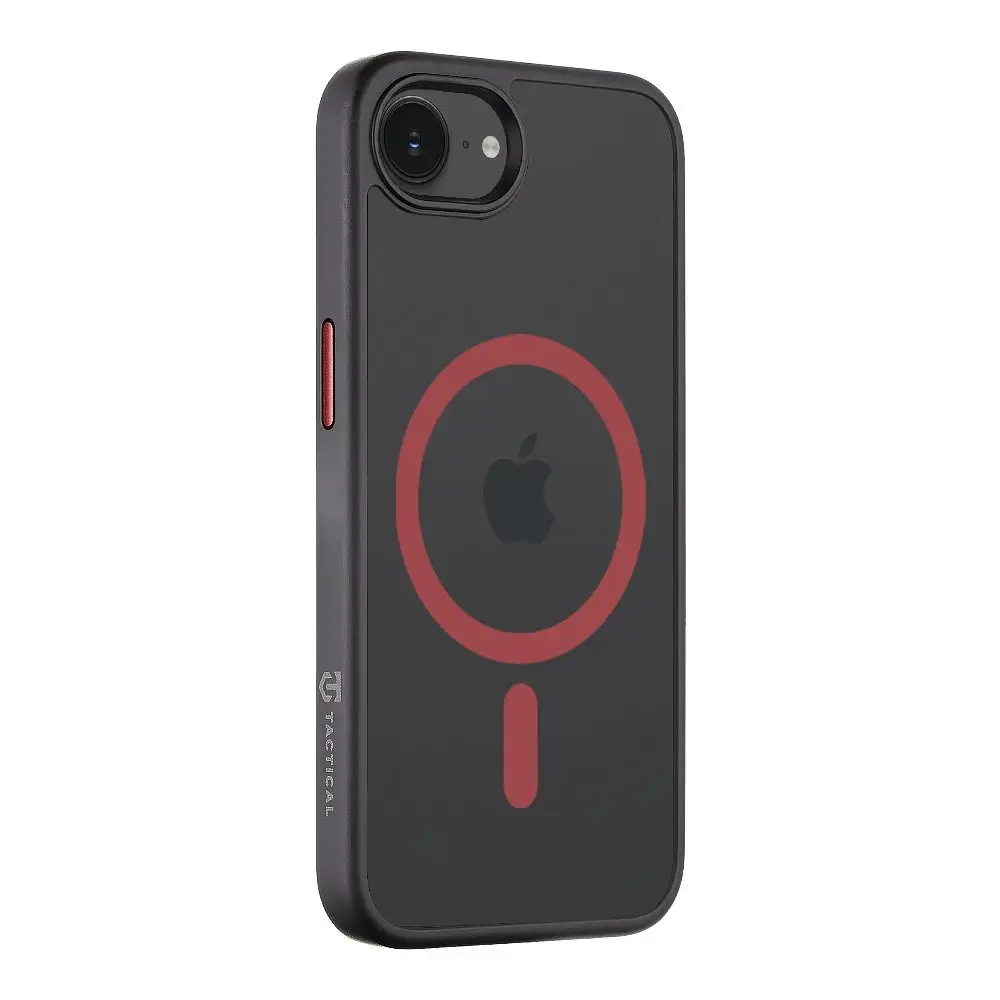 Tactical MagForce Hyperstealth 2.0 telefona maciņš priekš iPhone 16e melns|sarkans