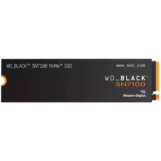 SSD POWERED BY SANDISK  Black SN7100 500GB M.2 2280 PCIe Gen4 x4 NVMe, Read/Write: 6800/5800 MBps, IOPS 760K/1200K, TBW: 300