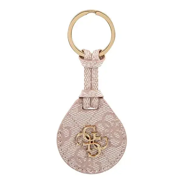 GUATP4GM4PP Guess PU Big 4G Flat Ring AirTag Case Pink