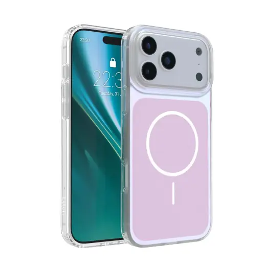 Etteri Hidden Pearl Epoxy Mag telefoni ümbris iPhone 17 Pro Max roosa
