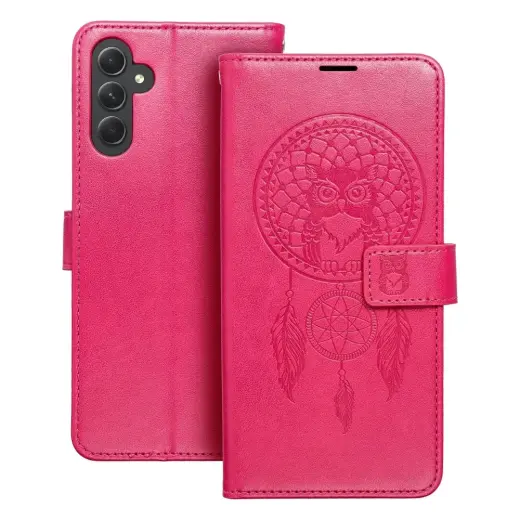 MEZZO dreamcatcher grāmatveida maciņš telefonam Samsung Galaxy A54 5G (A546) violets