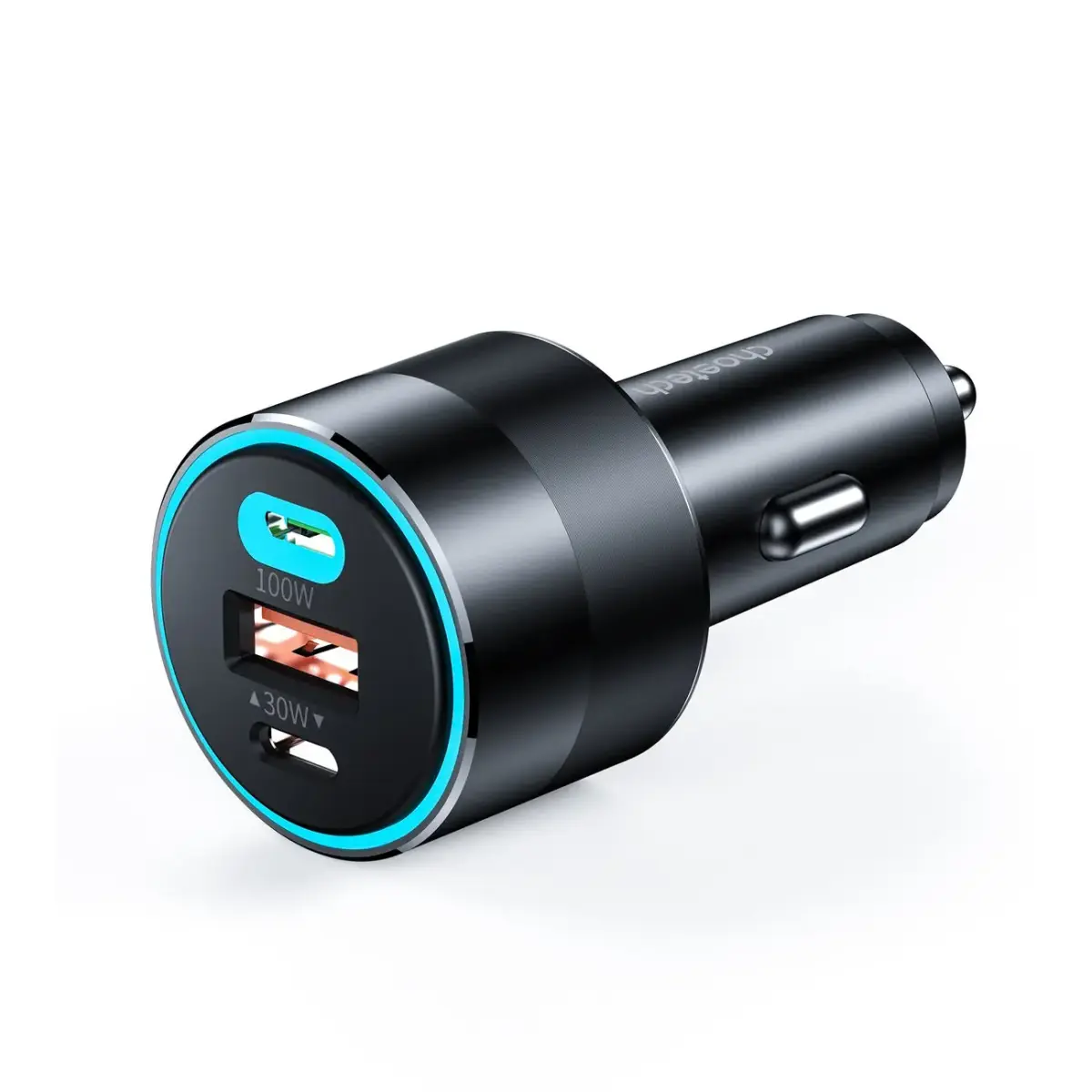 Choetech TC0011 car charger | 130W | PD, QC | USB-C, USB-A | black