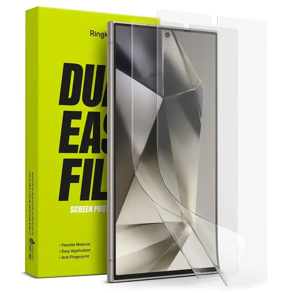 RINGKE DUAL EASY 2-PACK GALAXY S24 ULTRA CLEAR PROTECTIVE FILM