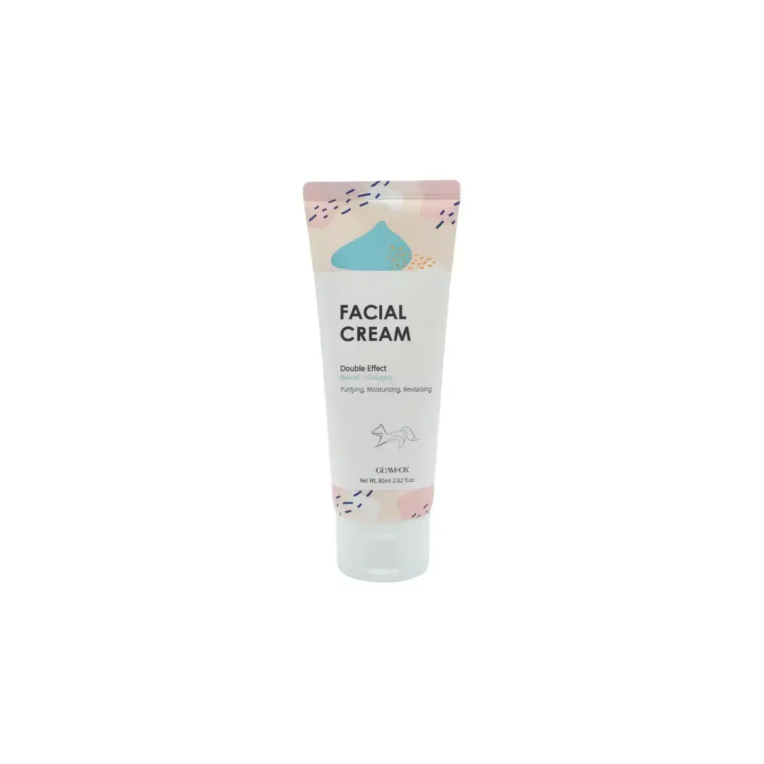 Glamfox, Double Effect, Collagen, Hydrating & Purifying, Day, Cream, For Face, 80 ml