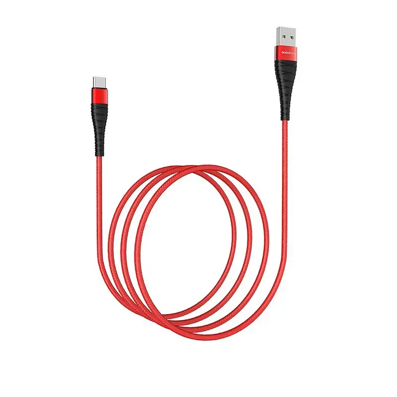 Borofone Cable BX32 Munificent - USB to Type C - 3A 1 metre red