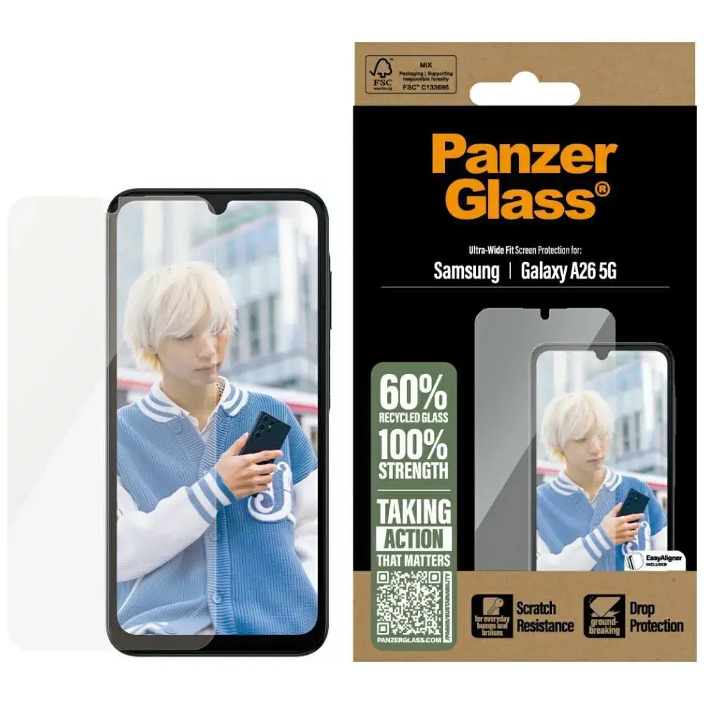 PanzerGlass Ultra-Wide aizsargstikls telefonam Samsung Galaxy A26 5G